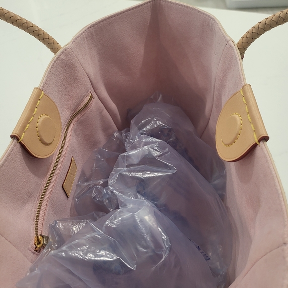 Louis Vuitton Propriano Damier Azur with Rose Ballerine Tote - Picture 15 of 17